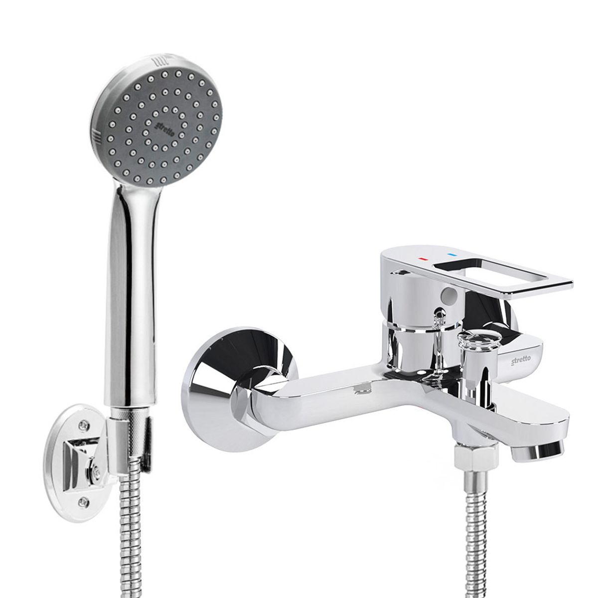 STRETTO - Monomando Tina Ducha Anzi Cromo