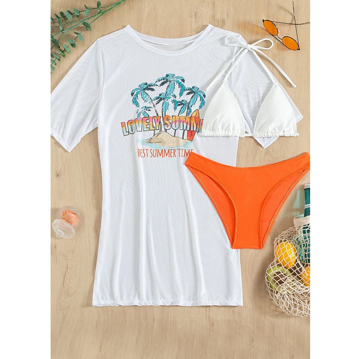 TIOZONEY - Traje de Baño para Mujer