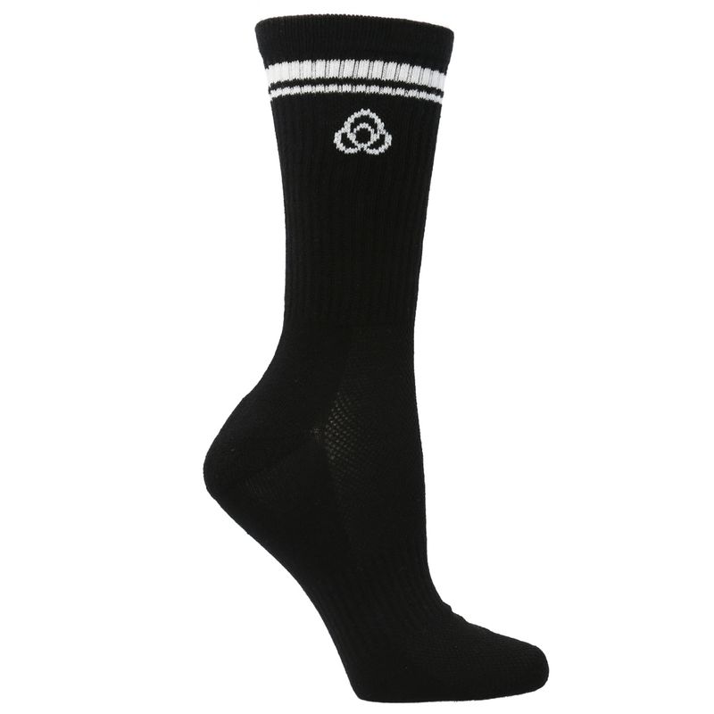 BSOUL - Pack 3 Calcetines Mujer Crew Cut Pro Negro BSOUL