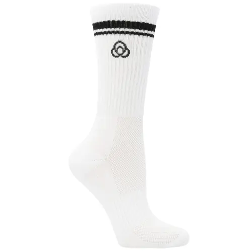 BSOUL - Pack 3 Calcetines Mujer Crew Cut Pro Blanco
