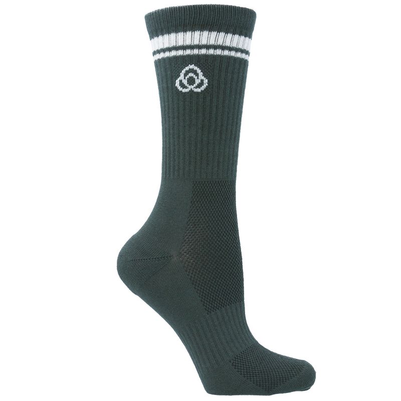 BSOUL - Pack 3 Calcetines Mujer Crew Cut Pro Verde BSOUL