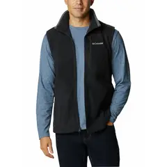 COLUMBIA - Polar Sin Mangas Hombre Fast Trek Negro