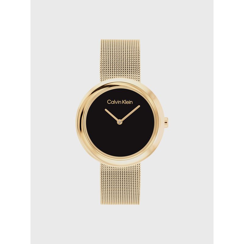 CALVIN KLEIN - Reloj Minimalist Twisted Bezel Dorado Calvin Klein