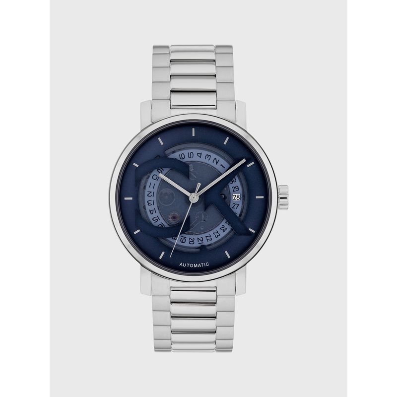 CALVIN KLEIN - Reloj CK Logo Skeleton Plateado Calvin Klein
