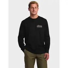 BILLABONG - Polera Manga Larga Hombre Range ADiv Negra