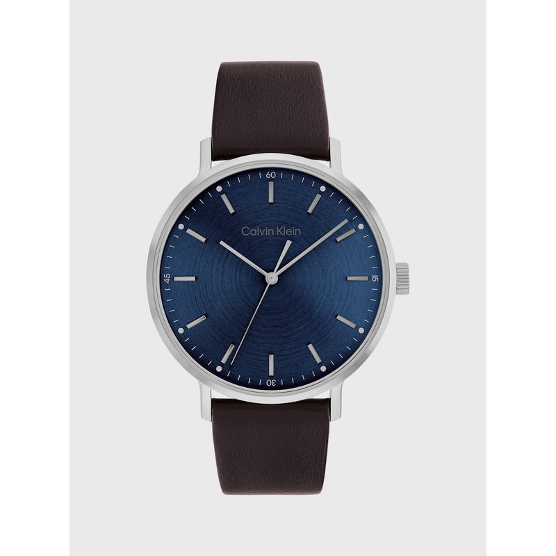 CALVIN KLEIN - Reloj Dark Brown Leather Café Calvin Klein