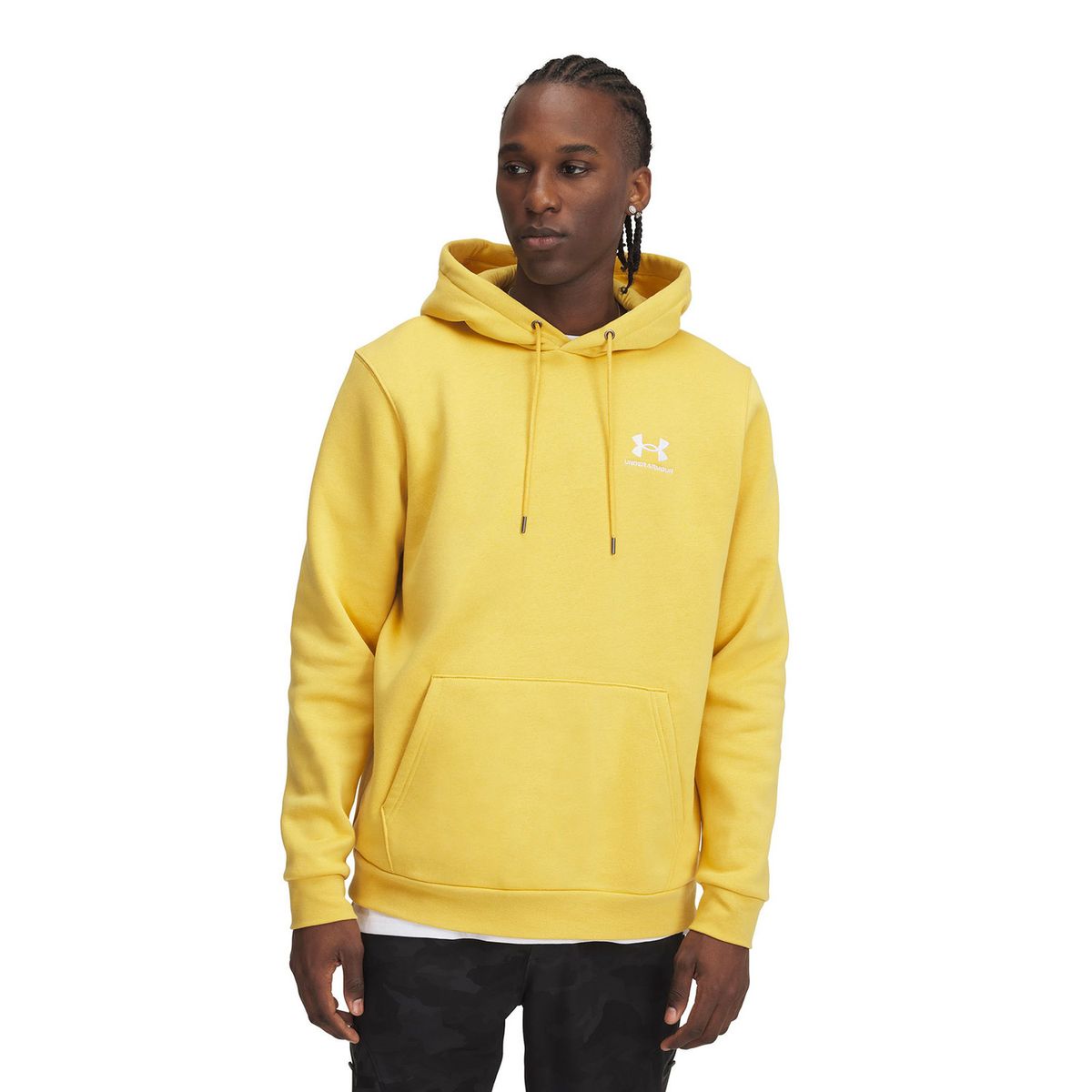 UNDER ARMOUR - Polerón UA Icon Fleece Hombre Amarillo UNDER ARMOUR