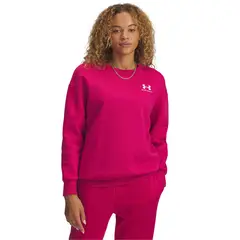 UNDER ARMOUR - Polerón Oversized mujer Icon fleece morado