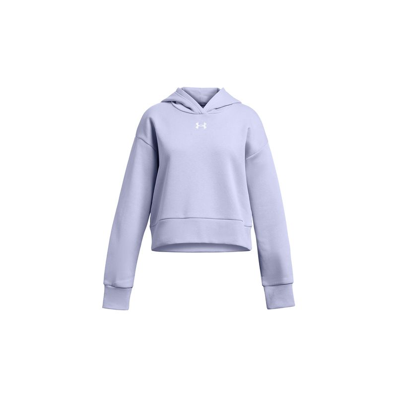 UNDER ARMOUR - Polerón UA Rival Fleece para Niña Morado UNDER ARMOUR