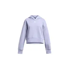 UNDER ARMOUR - Polerón UA Rival Fleece para Niña Morado