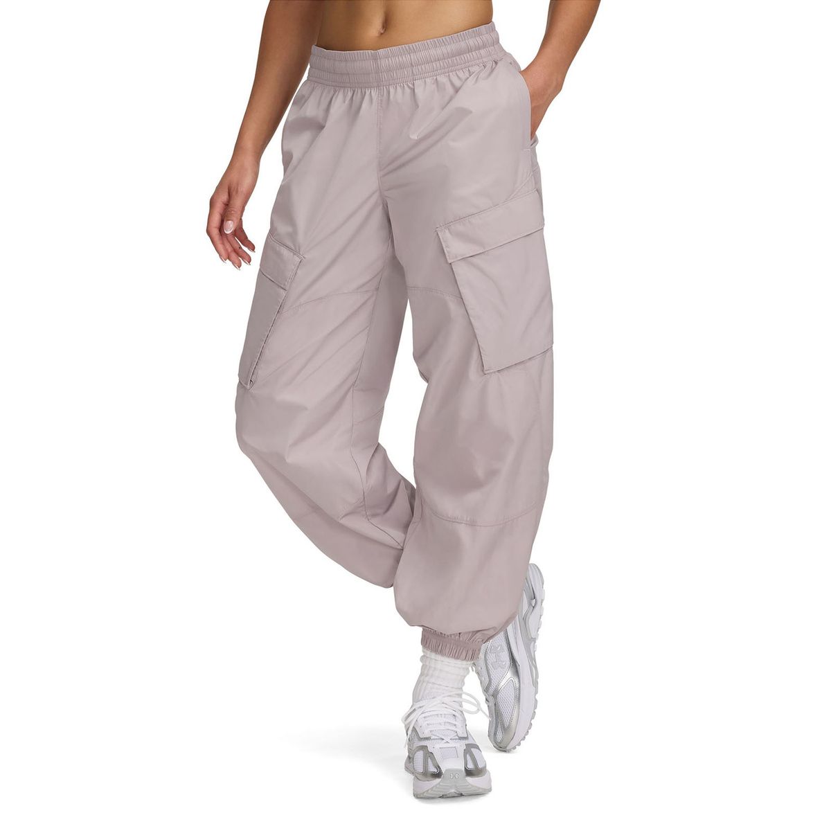 UNDER ARMOUR - Pantalón Ua Unstoppable Woven Sheen Cargo Gris Para Muj UNDER ARMOUR