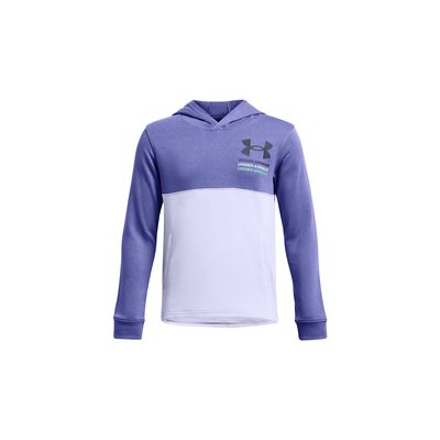 Imagen 1 del producto Polerón UA Rival Terry para Niño Morado