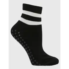 BSOUL - Calcetín Corto Mujer Low Cut Studio Negro