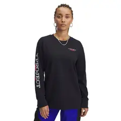 UNDER ARMOUR - Polerón Ua Project Rock Campus Negro Para Mujer