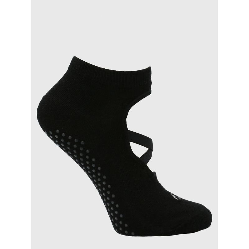 BSOUL - Calcetín Pilates Mujer Active Grip Negro BSOUL