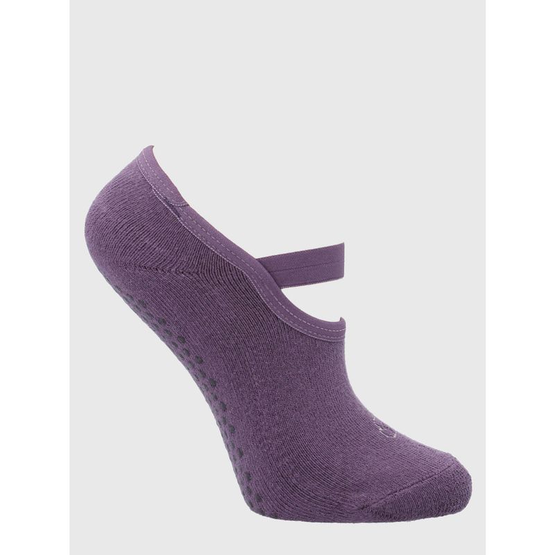 BSOUL - Calcetín Pilates Mujer Studio Grip Morado BSOUL