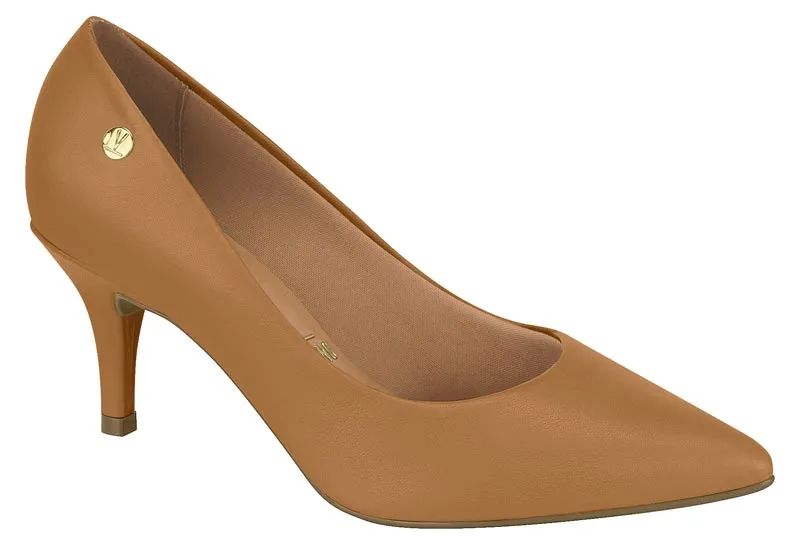 Stiletto Taco Aguja Camel Mujer