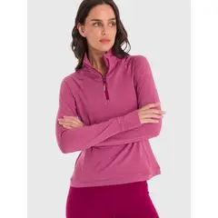 BSOUL - Polerón Mujer Warmer Valeria Carmenere BSOUL.-