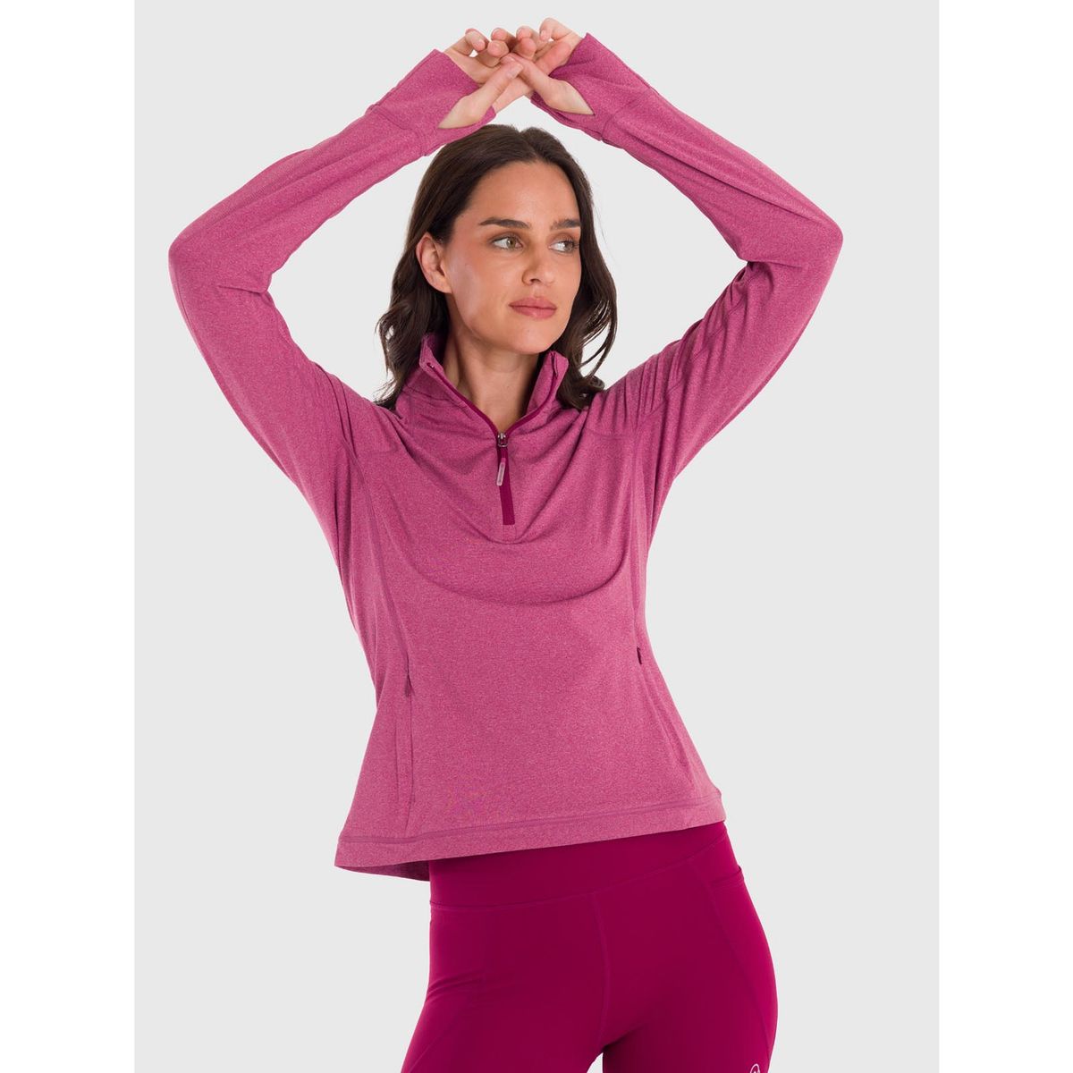 BSOUL - Polerón Mujer Warmer Valeria Carmenere BSOUL