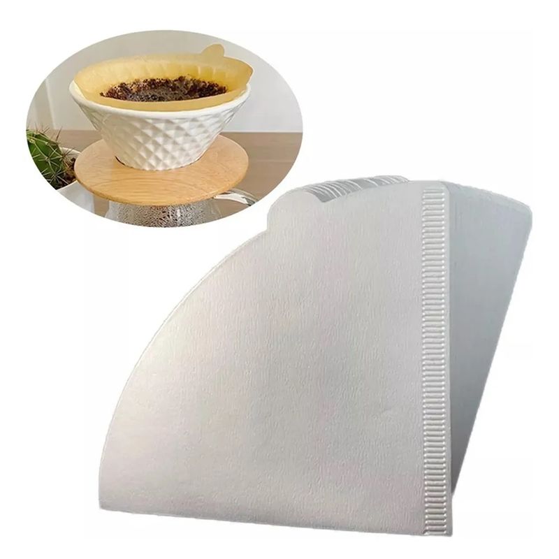GENERICO - Filtro De Papel Para Cafetera Desechable Filtros Para Café.