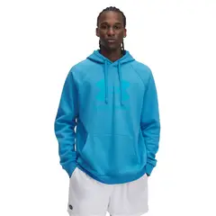UNDER ARMOUR - Polerón UA Rival Fleece Para Hombre Azul