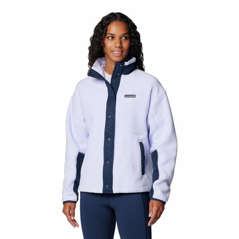 COLUMBIA - Polar Mujer Cloud Point Fleece Azul COLUMBIA.-