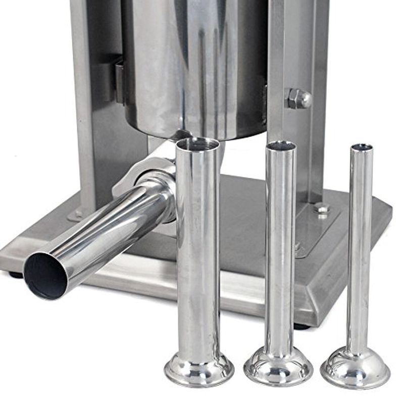 GENERICO - Embutidora Manual Vertical 5 Lts Hakka INOX