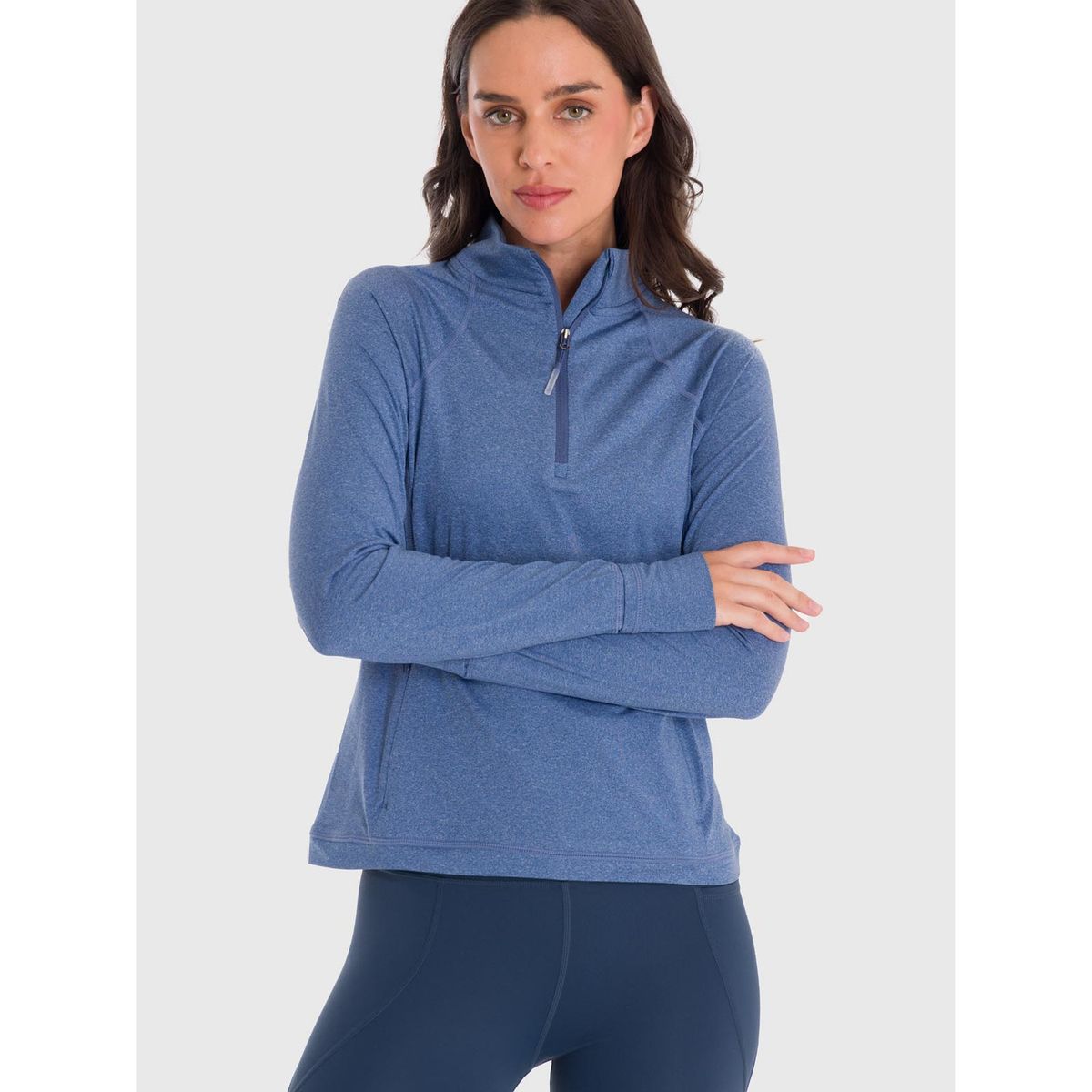 BSOUL - Polerón Mujer Warmer Valeria Azul BSOUL