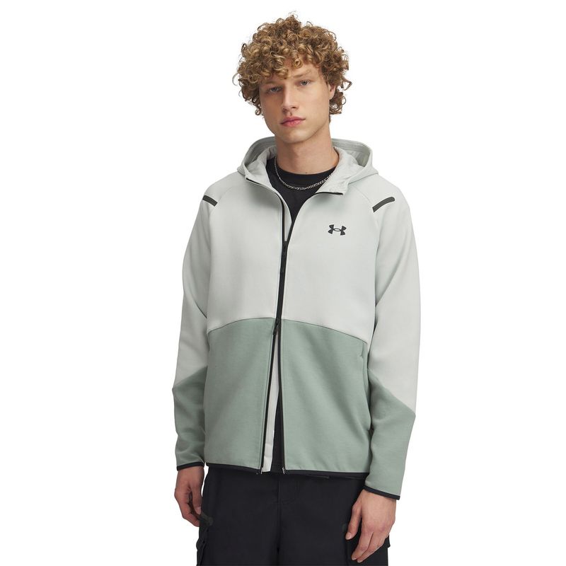 UNDER ARMOUR - Polerón Unstoppable Fleece Hombre Verde UNDER ARMOUR.-