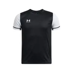 UNDER ARMOUR - Polera Manga Corta Ua Challenger Jersey Negro Para Niño