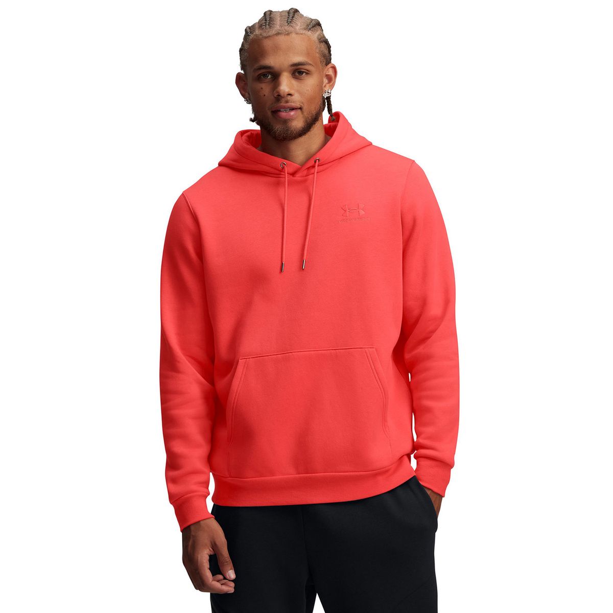 UNDER ARMOUR - Polerón UA Icon Fleece Para Hombre Naranja UNDER ARMOUR