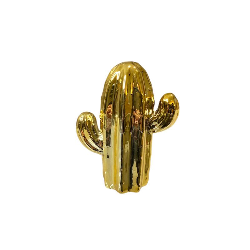GENERICO - CACTUS GOLD DECORATIVO PEQUEÑO