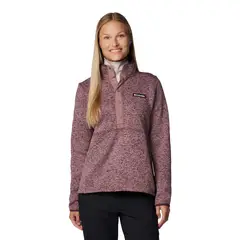 COLUMBIA - Polar Mujer Sweater Weather Half Snap Morado