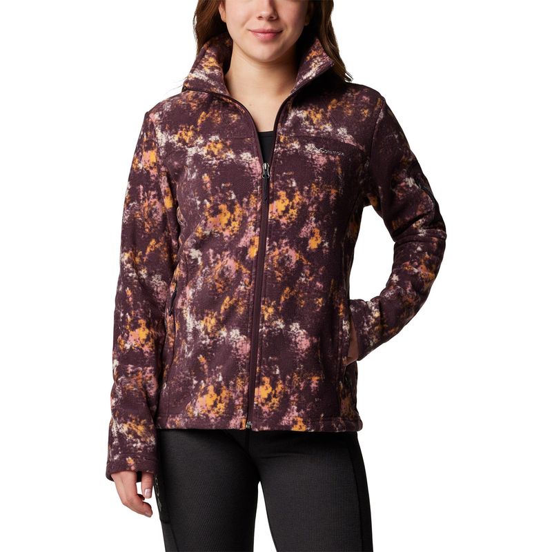 COLUMBIA - Polar Mujer Fast Trek Print Morado COLUMBIA