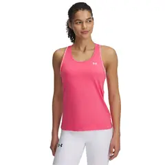 UNDER ARMOUR - Polera Sin Mangas Ua Tech Knockout Rosado Para Mujer