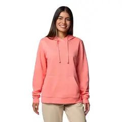 COLUMBIA - Polerón Mujer Beaumount Graphic Hoodie Rosado