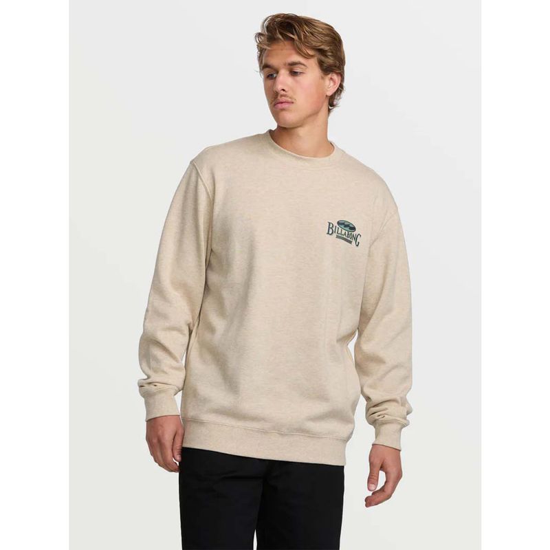 BILLABONG - Polerón Hombre Short Sands Crew Beige Billabong BILLABONG