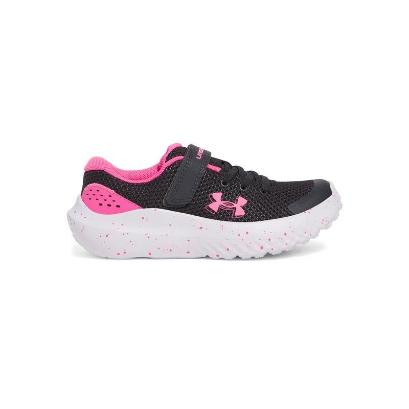 UNDER ARMOUR - Zapatillas run Surge 4 ac para niñas Negro UNDER ARMOUR.