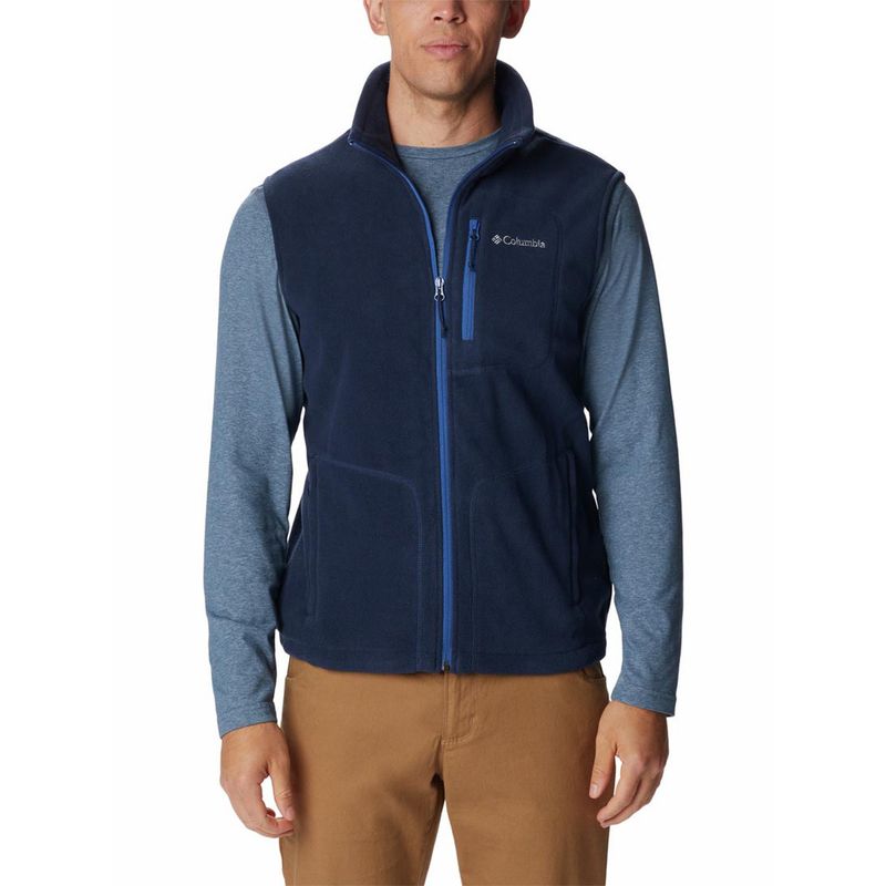 COLUMBIA - Polar Sin Mangas Hombre Fast Trek Azul COLUMBIA