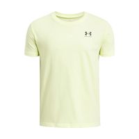 Polera Manga Corta Ua Sportstyle Lc Amarillo Para Niño