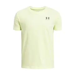 UNDER ARMOUR - Polera Manga Corta Ua Sportstyle Lc Amarillo Para Niño