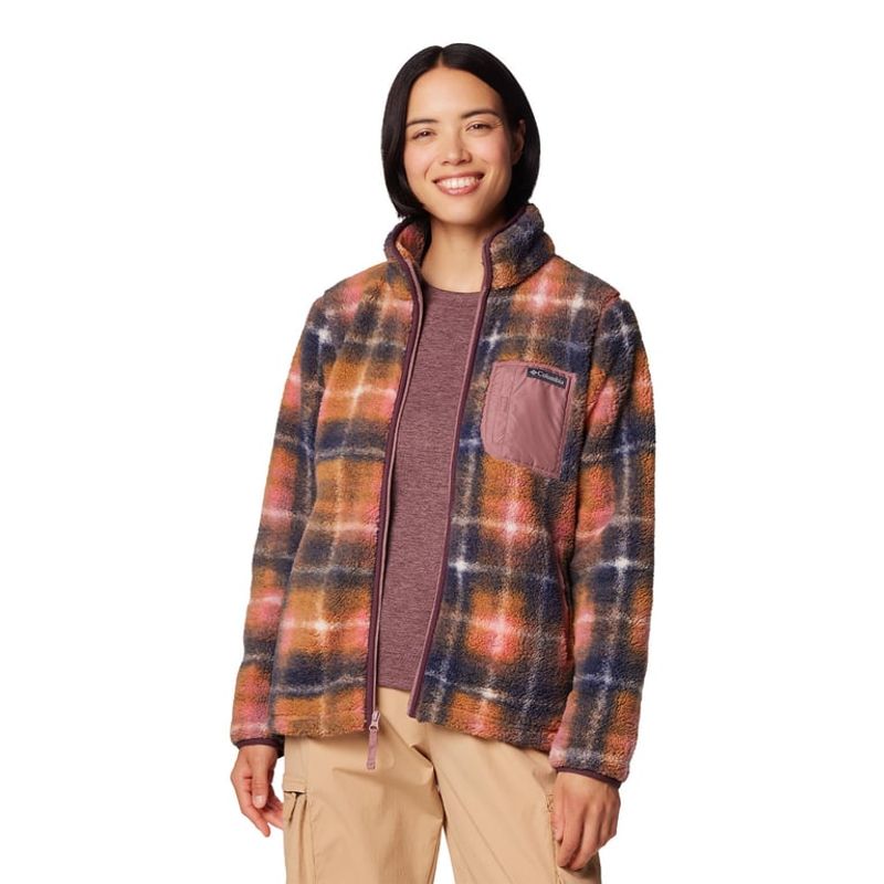 COLUMBIA - Polar Mujer West Bend Full Zip Rosado COLUMBIA