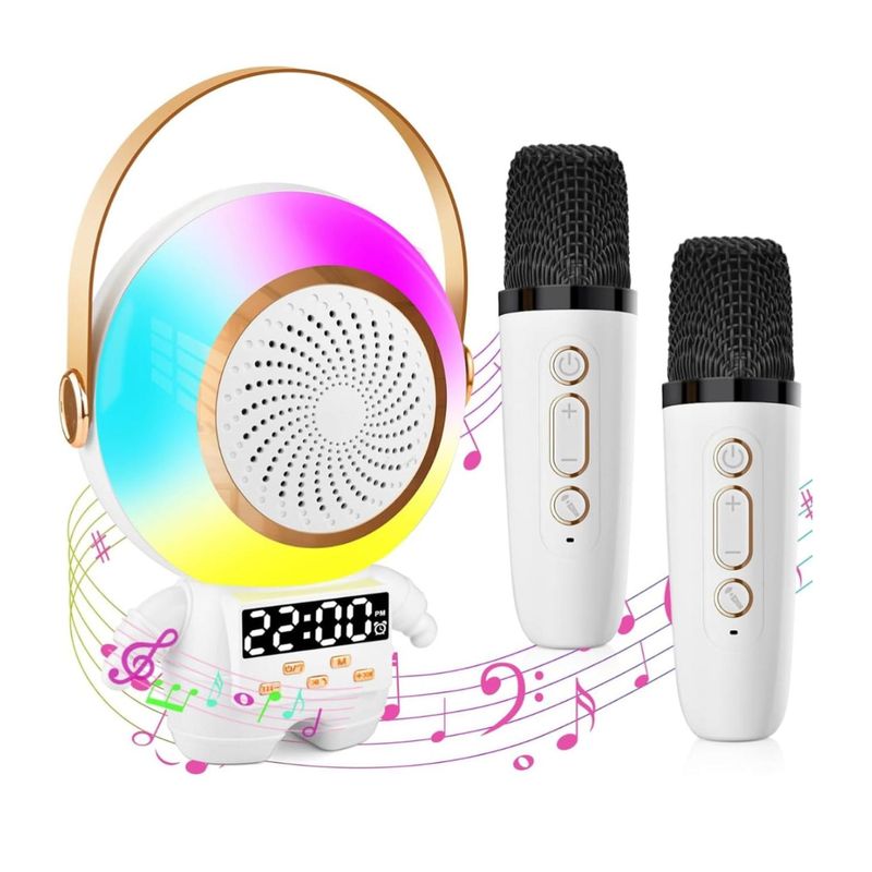GENERICO - Parlante Bluetooth Astronauta Con 2 Microfonos
