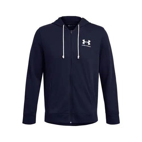 UNDER ARMOUR - Polerón Rival Terry Hombre Azul Marino