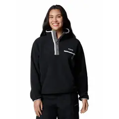 COLUMBIA - Polar Mujer Helvetia Snap Fleece Negro