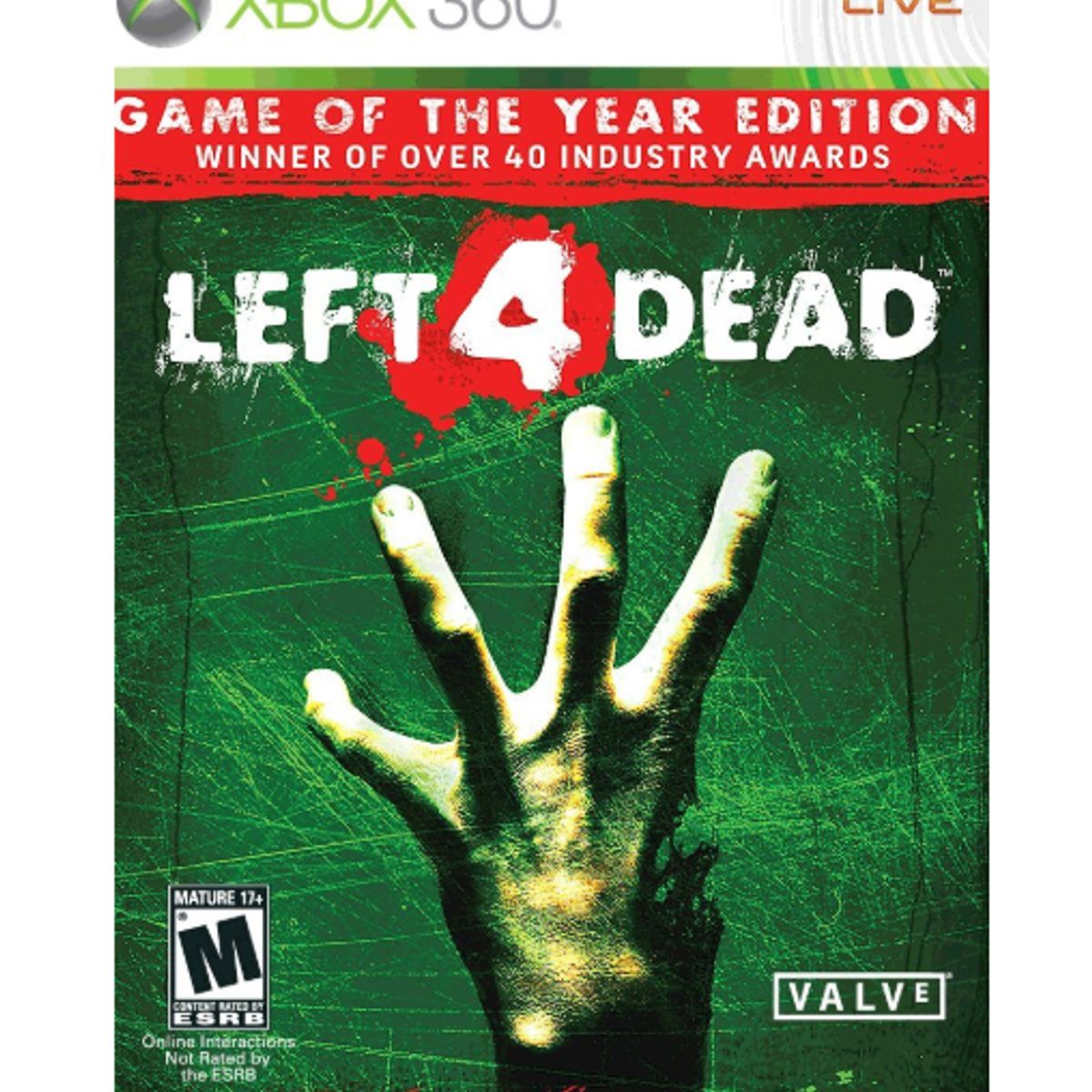 VALVE - Left 4 Dead - Game of the Year Edition -Xbox 360