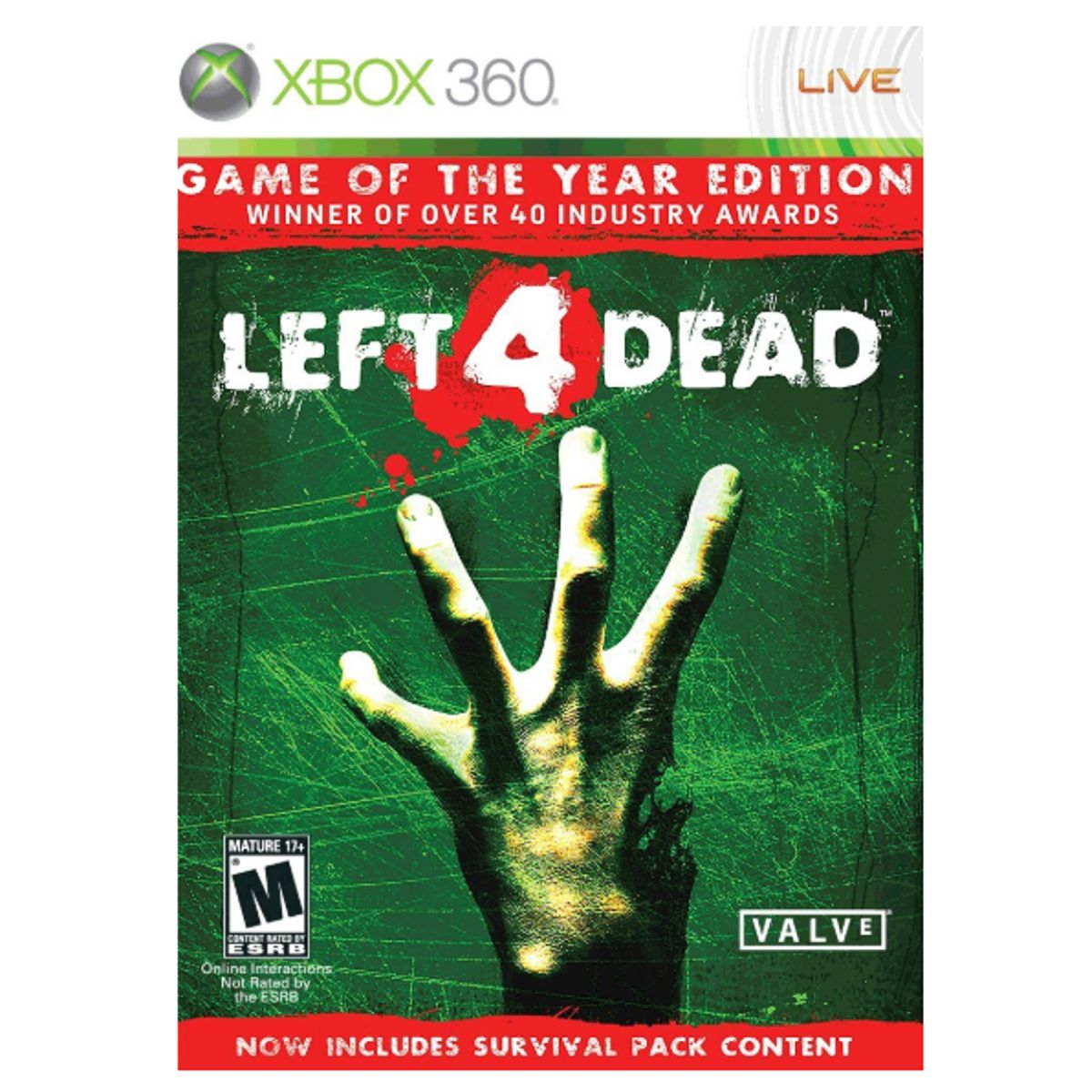 VALVE - Left 4 Dead - Game of the Year Edition -Xbox 360