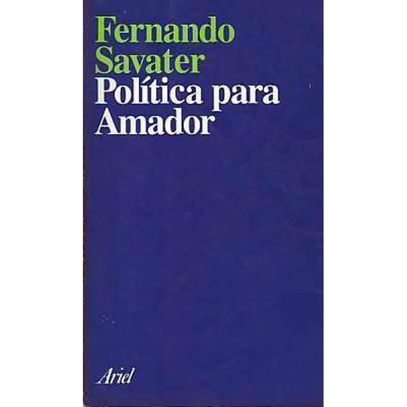 GREENLIBROS - Politica Para Amador