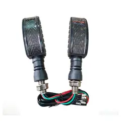 GENERICO - Intermitentes R240 Universales Para Moto X4 - Negro