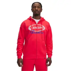 UNDER ARMOUR - Polerón Project Rock Icon fl Rojo hombre